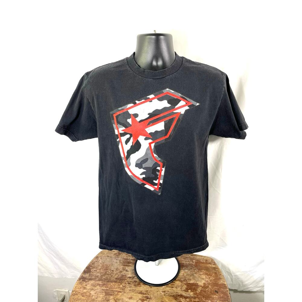 Famous Stars & Straps Logo Tee Black Camo M